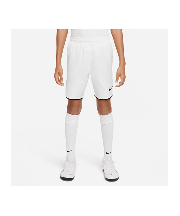 Nike Laser V Woven Short Kids Weiss Schwarz F100 - weiss