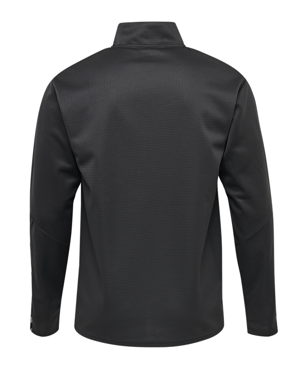 Hummel Authentic HalfZip Sweatshirt Grau F1525 - grau