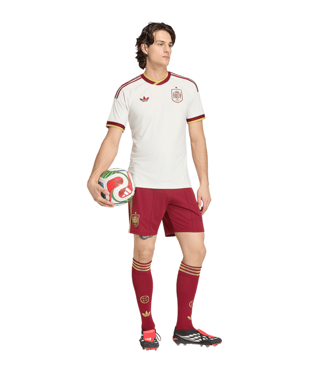 adidas FEF Spanien Short Away WM 2026 Rot - rot