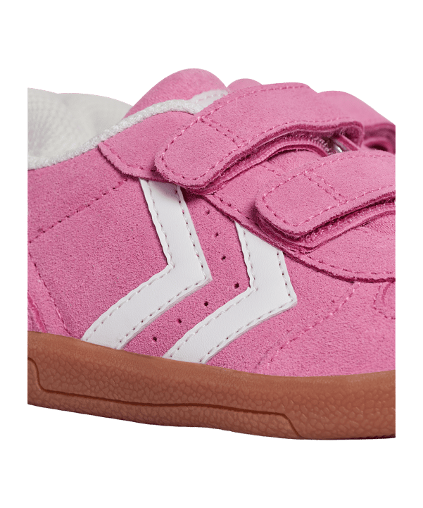 Hummel Victory Suede II Sneaker Kids Rosa F3195 - rosa