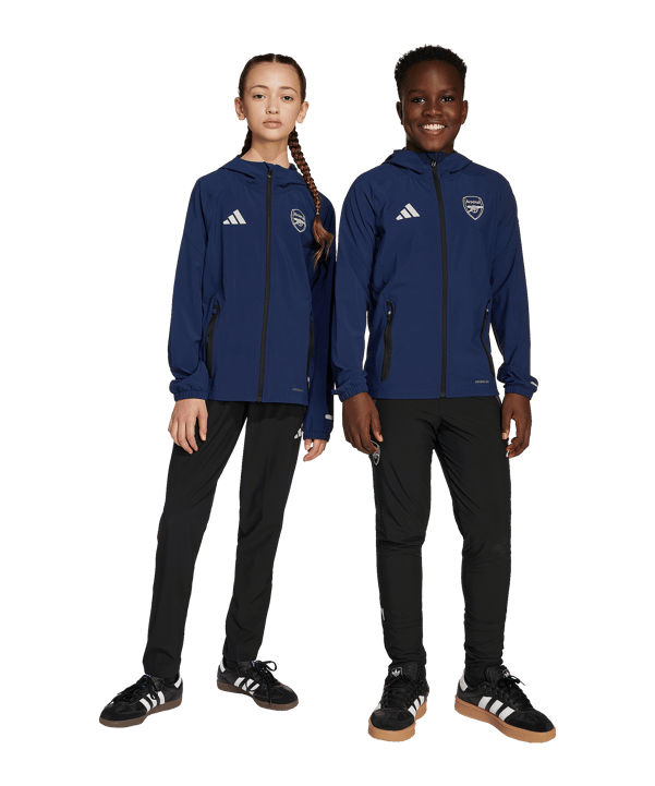 adidas FC Arsenal London Vis Tech Travel Hose Kids Schwarz - schwarz