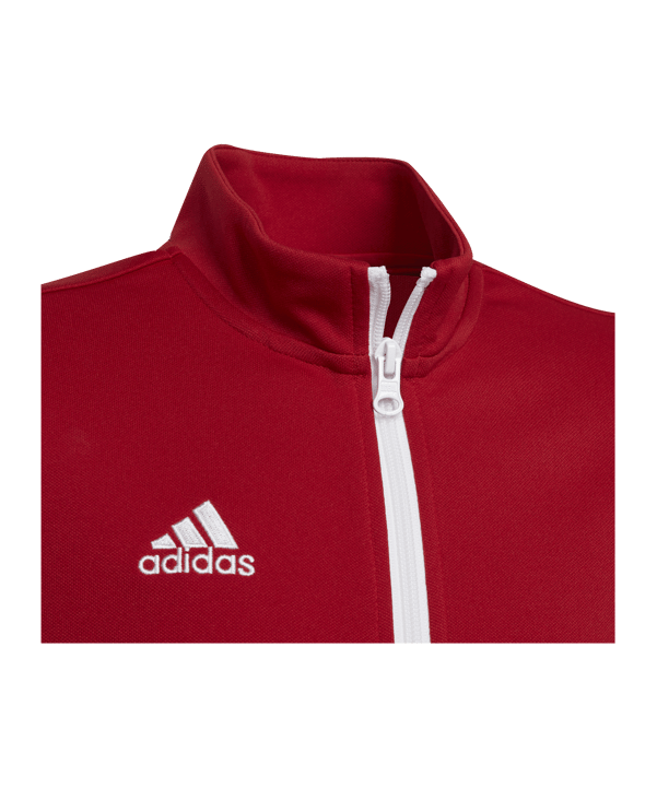 adidas Entrada 22 TK Trainingsjacke Kids Rot - rot