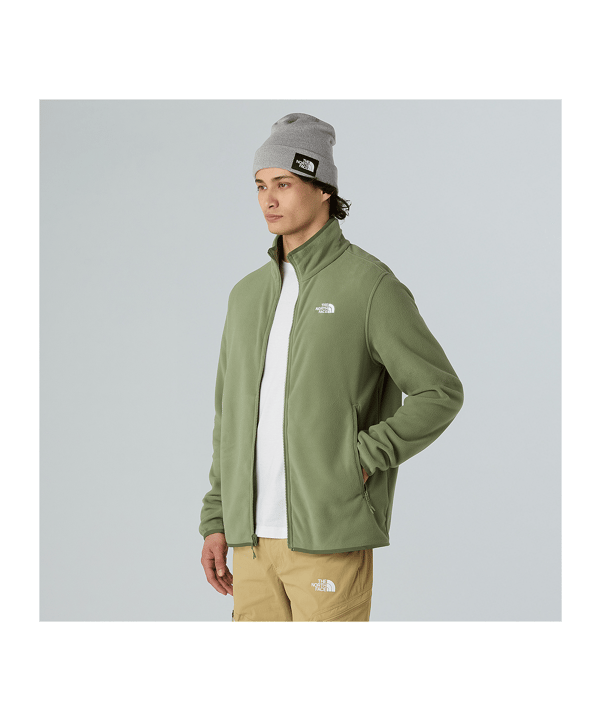 The North Face Glacier Fleece Veste Vert - vert
