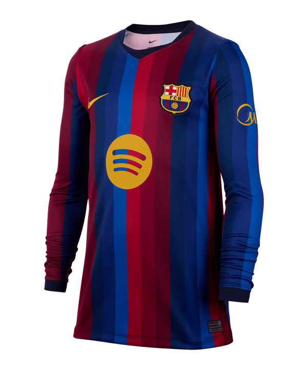 Nike FC Barcelone Maillot à manches longues Home 2026/2027 Enfants Rouge C623 - rouge