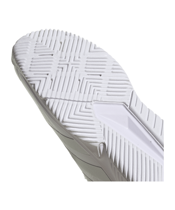 adidas Court Team Bounce 2.0 Damen Weiss Silber - weiss