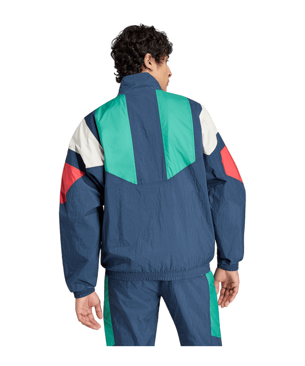 adidas Italien EQT Jacke Blau - blau