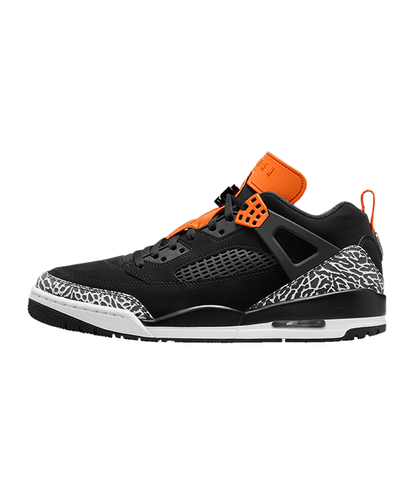 Jordan Spizike Low Schwarz F008 - schwarz