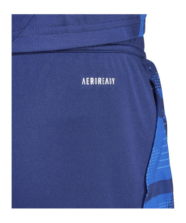 adidas Italien Trainingsshort EM 2024 Blau - blau