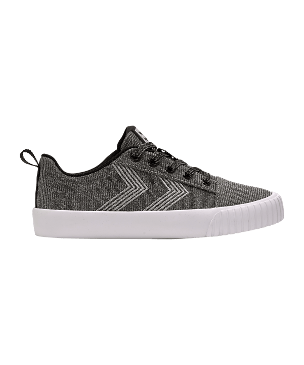 Hummel Base Court Glitter Sneaker Kids Schwarz F2001 - schwarz