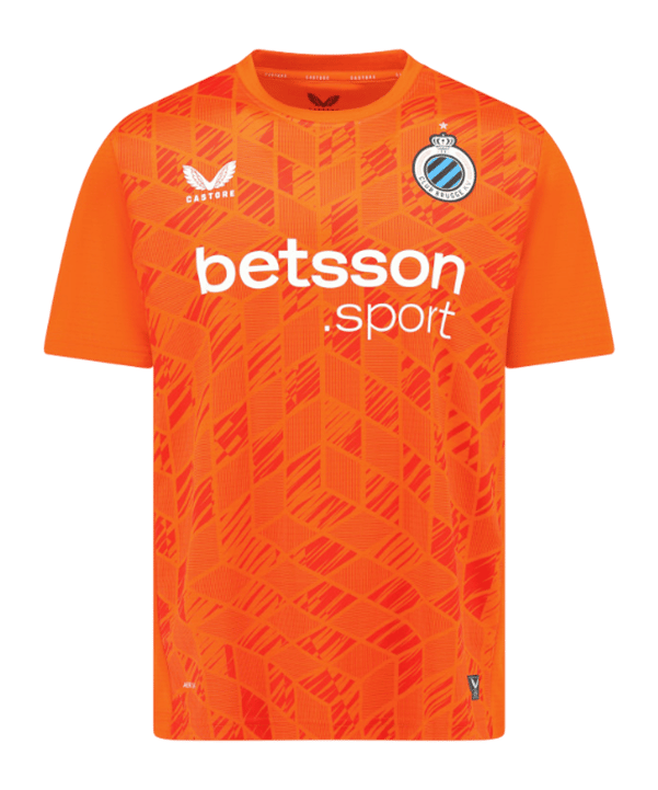 Castore FC Brügge Torwarttrikot Auswärts 2025/2026 Rot F080 - rot