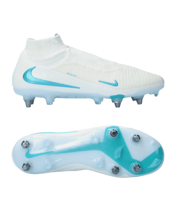 Nike Phantom 6 High Elite SG Bright Lights Wit K102 - wit