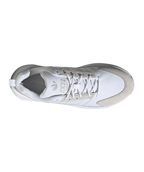 adidas Originals ZX 22 Boost Weiss Grau - weiss