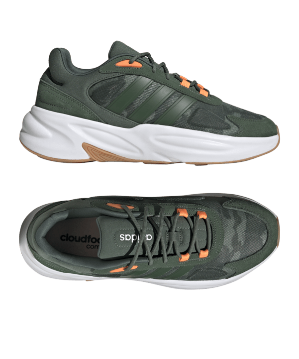 adidas OZELLE Cloudfoam Lifestyle Running Shoes Black - schwarz