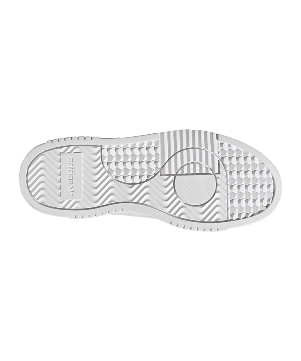 adidas Originals Supercourt Damen Weiss Gold - weiss