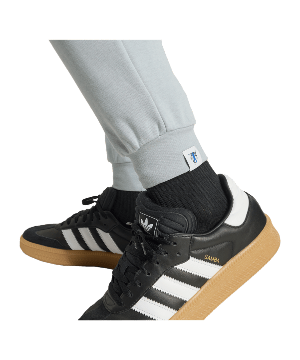 adidas Jude Bellingham Hose Kids Grau - grau