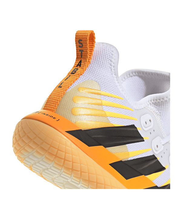 adidas Stabil Next Gen Weiss Schwarz Orange - weiss