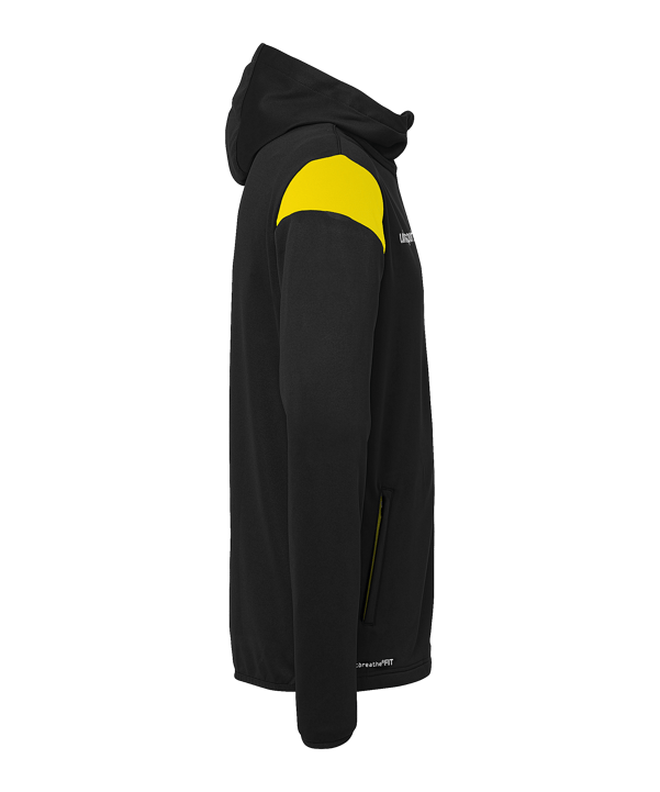uhlsport Jas met capuchon Kids Zwart K09 - zwart