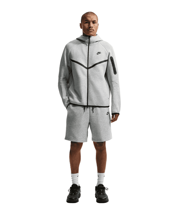 Nike Tech Fleece Court Gris C063 - gris
