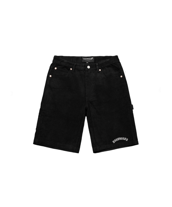 Noon Goons Sublime Cord Short Schwarz - schwarz