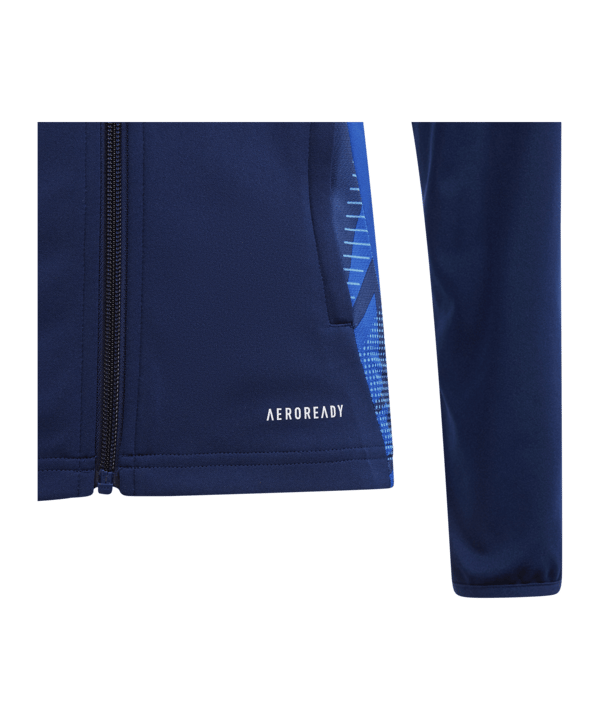 adidas Tiro 24 Competition Trainingsjacke Kids Blau - blau
