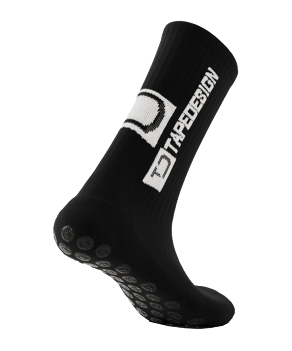 Tapedesign Gripsocks Socken Schwarz F002 - schwarz