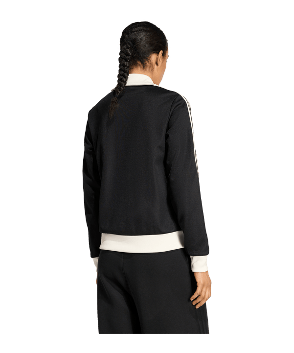 adidas Originals Classic Track Top Jacke Damen Schwarz - schwarz