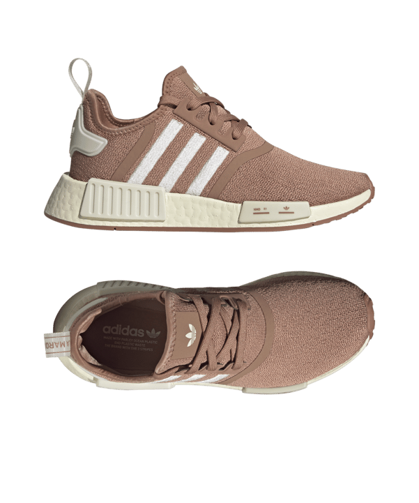 adidas Originals NMD_R1 Damen Braun Weiss - braun