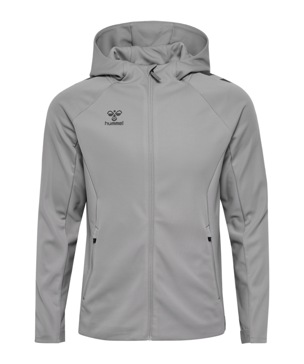 Hummel Cima 2.0 Kapuzenjacke Grau F1100 - grau