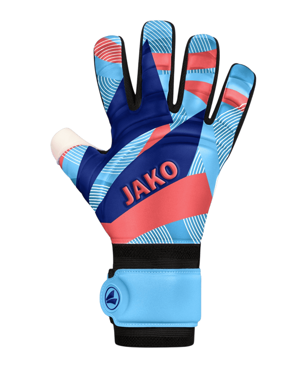 JAKO River Supersoft RC Torwarthandschuhe Blau F436 - blau