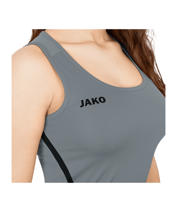 JAKO Challenge Tanktop Damen Grau Schwarz F841