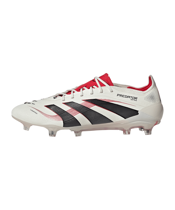 adidas Predator Elite FG Champagne Weiss Schwarz - weiss