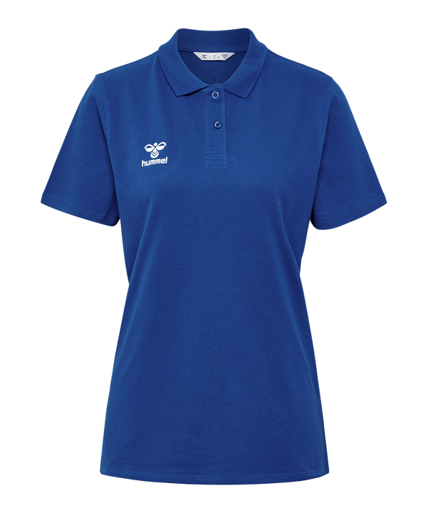 Hummel GO 2.0 Polo Damen Blau F7045 - blau
