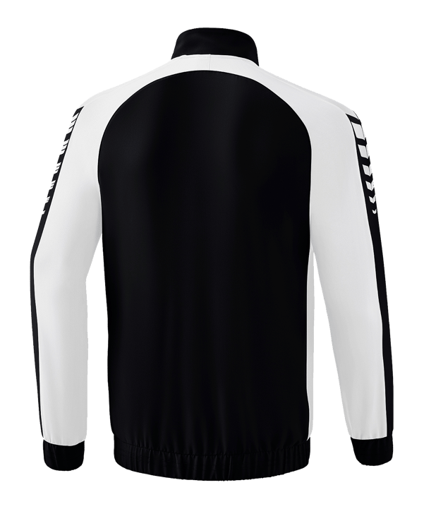 Erima Six Wings Präsentationsjacke Kids Schwarz - schwarz