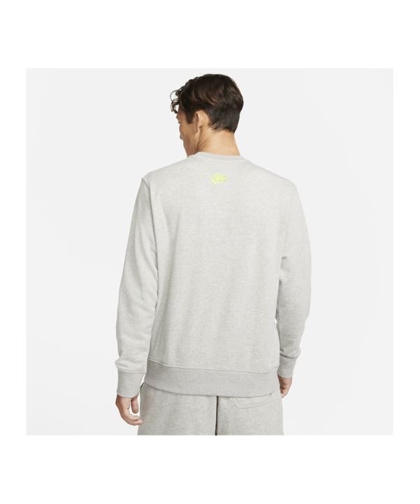 Nike Essential French Terry Crew Sweatshirt F063 - grau
