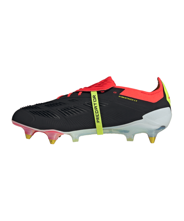 adidas Predator Elite FT SG Solar Energy Schwarz Weiss Rot - schwarz