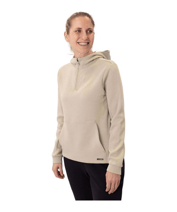 JAKO Pro Casual Hoody Damen Beige F385 - beige