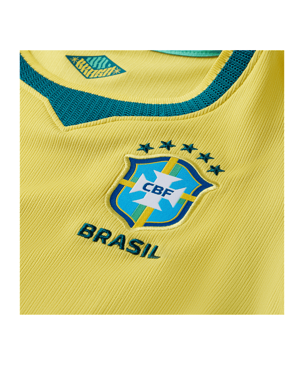 Nike CBF Brasilien Minikit Trikot Set Home WM 2026 Kids Gelb F724 - gelb