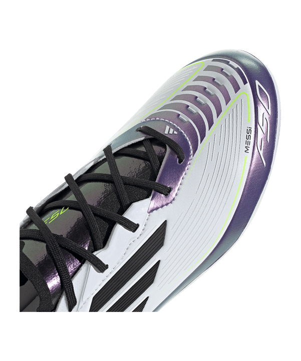 adidas F50 Pro FG Messi Triunfo Estelar Kids Weiss Schwarz - weiss