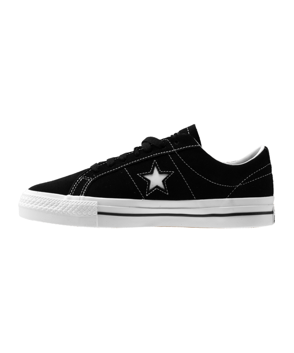 Converse One Star Pro Ox Schwarz - schwarz