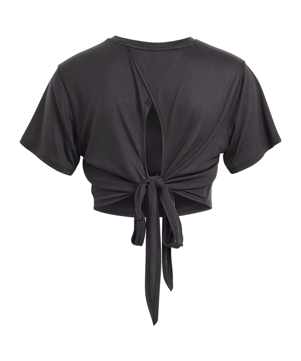 adidas Yoga Studio Wrapped t-shirt donna nero - nero