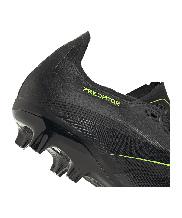 adidas Predator League FG/MG Electric Stealth Schwarz - schwarz
