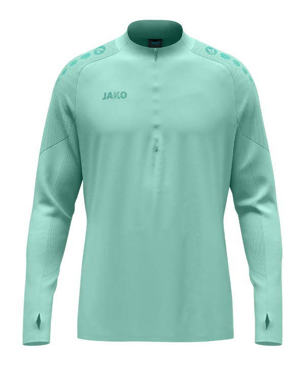 JAKO ZipTop Light Flow Sweatshirt Kids Grün F251 - gruen
