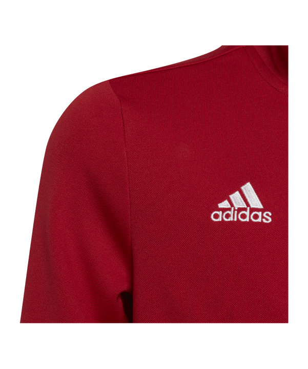 adidas Entrada 22 TK Trainingsjacke Kids Rot - rot