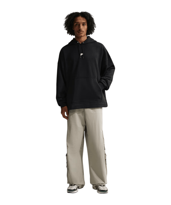 Nike Club Oversized Sweatshirt à capuche Noir C010 - noir