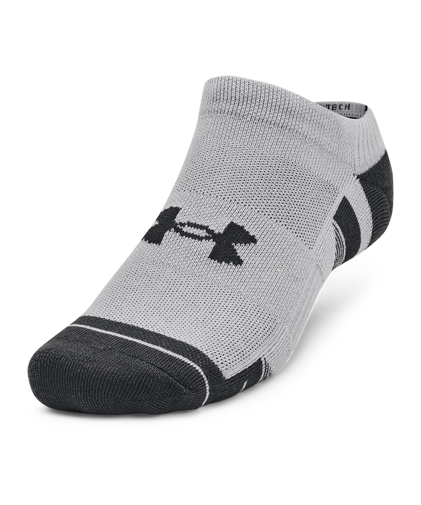 Under Armour Perf Tech 3er Pack Socken Grau F011 - grau