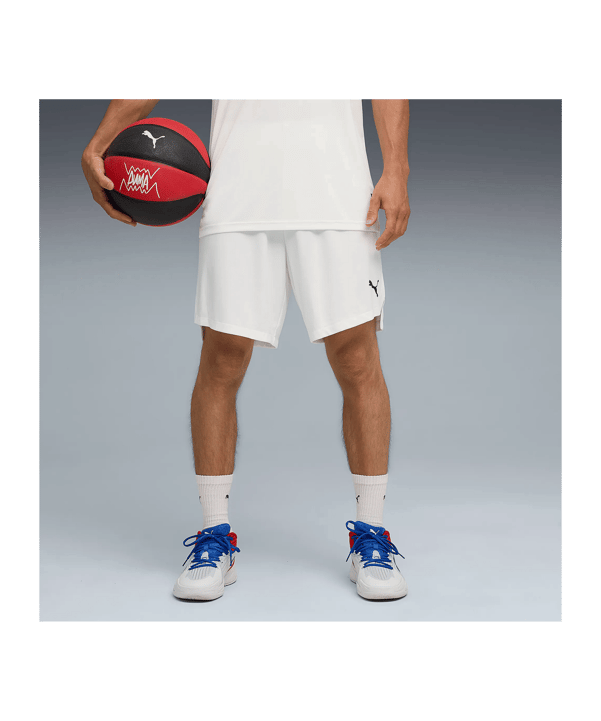 PUMA Teamjaws Starter Short Weiß F02 - weiss