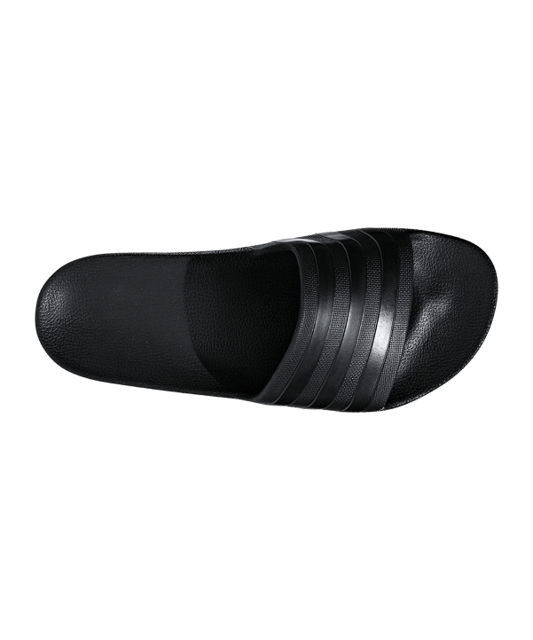 adidas Adilette Aqua Badelatsche Schwarz - schwarz