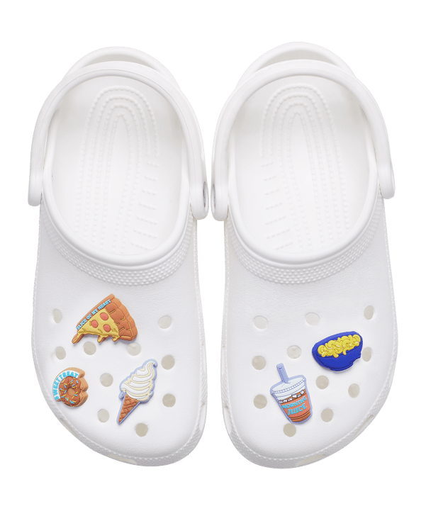 Crocs Funny Foods 5 Pack Accessoire Mehrfarbig - mehrfarbig