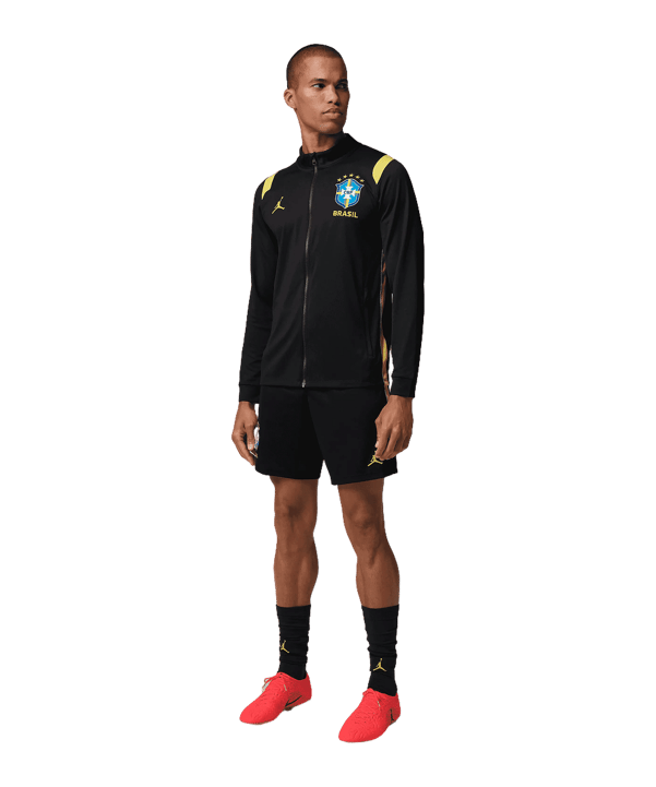 Nike CBF Brasilien Academy Pro Trainingsjacke Schwarz F010 - schwarz