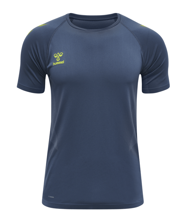 Hummel hmlLEAD Pro Seamless T-Shirt Training F7642 - blau